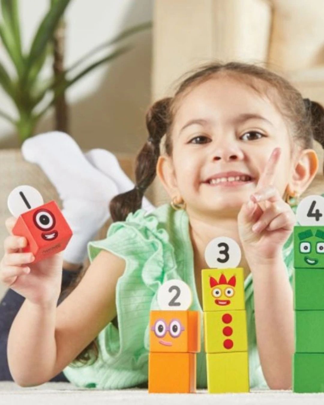 Learning Resources – Numberblocks Dřevěné kostky od jedné do pěti
